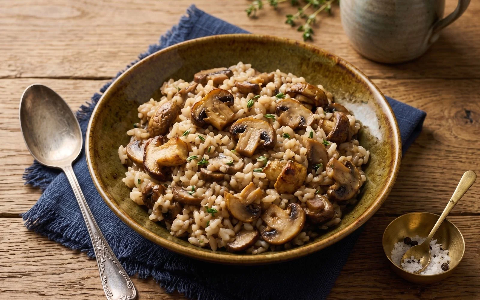 Risotto aux champignons alla Fungaiola