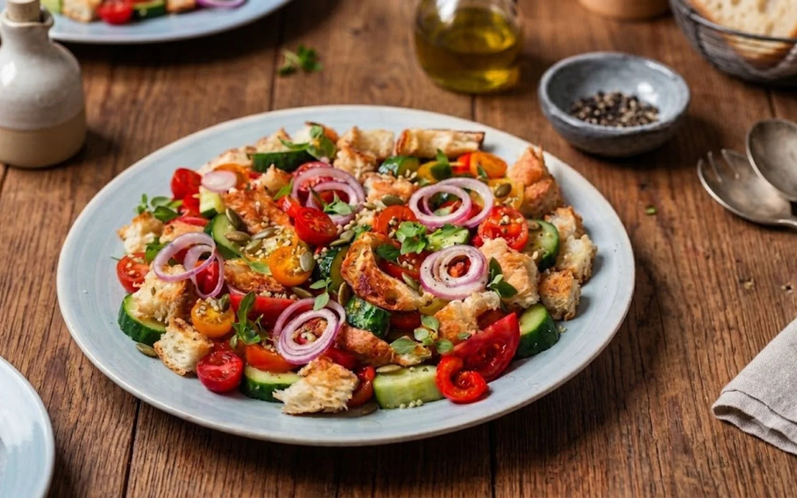 Panzanella, salade toscane